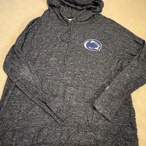 Penn State Navy Blue Hooded Sweatshirt with Logo